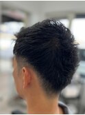 黒髪ソフトツーブロック