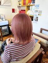 アンソル オブ リシェール(N'SOL of RICHAIR)&nbsp;前髪/アンブレラカラー/こなれミディ/イメチェン/ウェーブパーマ