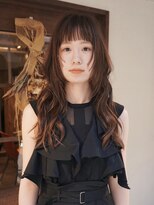 ラーナー(LONER) シースルーバング×グラデーションカラー【LONER神戸三宮】