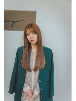 ページボーイ美容室 顔まわりを包み込む、ゆるレイヤー