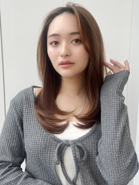 ロンド ボーイ 表参道(Lond BOY) フェミニンロング×韓国レイヤーカット顔周り髪質改善[表参道]