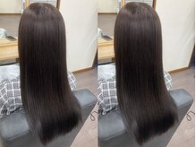 ツヤ髪STEP３．熱で1本1本の形状を整え最高のツヤ髪をキープ★