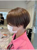 【HISAKO】前髪なしショートボブ