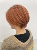 ハンサムショート/オレンジカラー