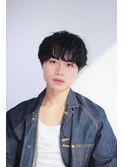 ツイストスパイラルパーマ波巻きスパイラル刈り上げマッシュ