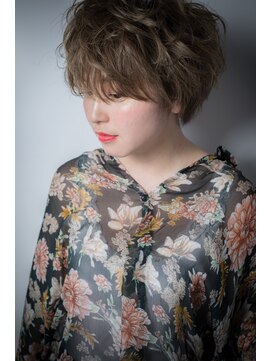 カバーヘア 上尾西口店(COVER HAIR) □アースカラー大人ハイライトマッシュパーマル415上尾20代30代