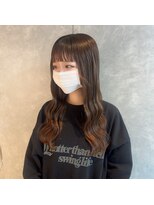 ガルボヘアー 心斎橋店(garbohair)&nbsp;心斎橋×プルエクステ×エクステ×ダークブラウン