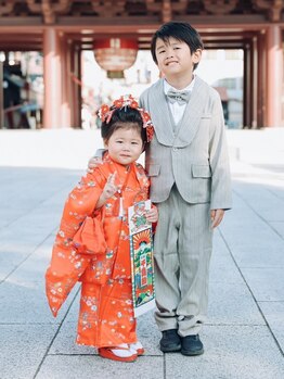 トータルビューティーサロンカワニシの写真/【早朝受付OK】朝4時~でも対応可☆着付け&ヘアで約1時間！無料の髪飾りレンタルも◎クーポンのご用意多数♪