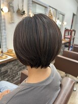 エモーション emotion hair 丸みショート