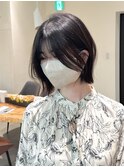 ボブ/簡単スタイリング/似合わせカット