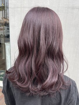 エントランスオブヘアー(ENTRANCE OF HAIR) 【ENTRANCE*佐竹】　シアーラベンダーピンク／ミディアム