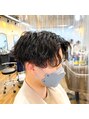 ヘアポジションレヴ 所沢(HAIR Position rev”) 韓国センターパートセンターパートもパーマで簡単にセット◎