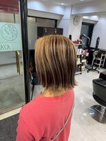 アイズ 本厚木(AIZU)&nbsp;アンブレラカラー　ミルクティーベージュ