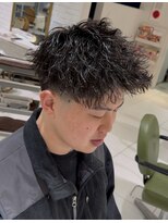 ルクール ヘアー プレジー(Le Coeur HAIR Plaisir)&nbsp;テーパーフェード　ツイストピンパーマ