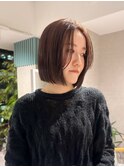 30代40代からの髪質改善◎大人女性のための艶感ボブ