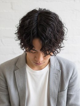 MEN'S SALON AILERON 【メンズサロン エルロン】の写真/パーマで理想の自分に出会える!ニュアンスパーマやツイストパーマお任せください◎