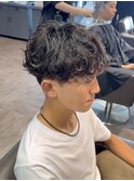 STYLE MENメンズカットダウンバング40%シャドウパーマ藤沢