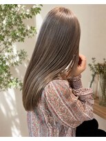 ファムバイアヴァンス(Femme by AVANCE.)&nbsp;シルクグレージュストレート