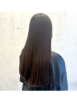 ロッカヘアエジェ(ROCCA hair eje.) アプリコットオレンジピュアシャインロング