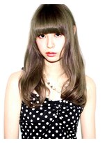 ヘアサロン ガリカ 表参道(hair salon Gallica)&nbsp;『 グレージュ & 毛束感 』な外国人風 ☆ クセ毛風 semi-long♪