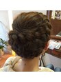 ルーシー ヘア キュア(Ｌｕｃｉ  Ｈａｉｒ  Cu´re )&nbsp;結婚式やお着物のに似合うヘアセットもします。お任せください。
