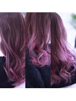 アントワープヘアー(Antwerp hair) ピンク系ユニコーンカラー