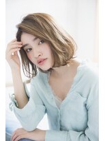 ベイルーム(BAYROOM by HONEY omotesando) 【BAYROOM横浜】サラッと決まるボブ×プラチナベージュ