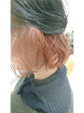 ウェル アアルト 海老名ビナウォーク店 ベビーピンク＊ゆるふわボブ