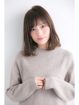 ユーフォリア 新宿通り(Euphoria) 【Euphoria】ナチュラルストレート×大人女性ミディ☆小田 亮