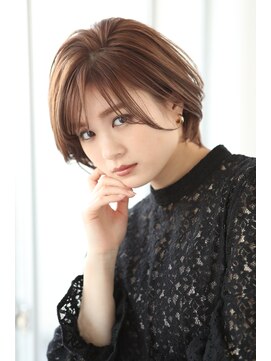 リアン(lien) 【lien.相楽顕】大人かわいいレイヤーショート/ココアブラウン