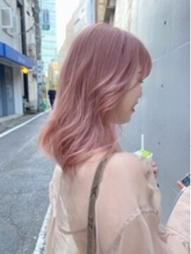 フラム 渋谷(flamme) 【flamme】pink beige