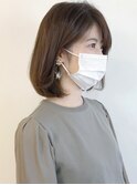 大人女性に人気☆お手入れ簡単やわらかボブ☆