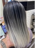 CIERA.バレイヤージュ×シルバーash