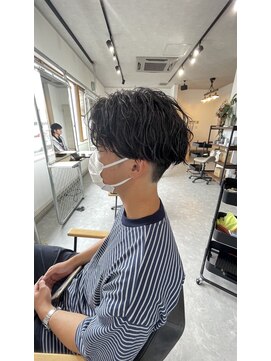 フゥ 宇都宮(FeU) ゆる波巻きセンターパート　マッシュ