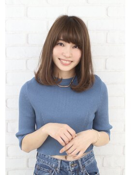 ヘアージェニック(hair genic) シンプルロブ