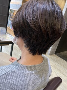 トレ(tre.) 甲子園口/髪質改善/ショート/ハイライト/酸性ストレート