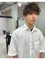 ディセンシー(Dicency)&nbsp;【Dicency】メンズ マッシュ×波巻きパーマ