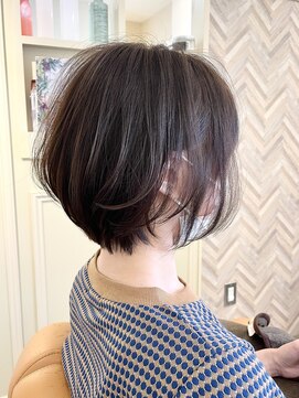 トゥーリ 長崎住吉店(tuuli) tuuli☆30代40代ペールベージュ切りっぱなしショート　191