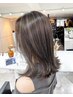 （芦田指名限定）ケアブリーチ使用カット＋スペシャルハイライト ￥26000