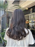 ウェーブロングスタイル
