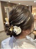 成人式アップスタイル/ヘアセット