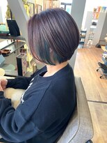 デイジー(Daisy)&nbsp;ショートボブ／インナーグリーン