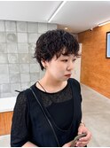 ショートパーマ パーマ ショート カット 前髪パーマ 前髪