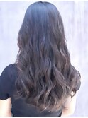 表参道/デジタルパーマ/コテ巻き風/韓国風/髪型/人気/ロング吉9