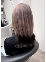 シムス(SIMS)&nbsp;ミルクティーベージュ×エンドカラー