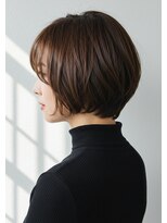 アントワープトーキョー(antwerp TOKYO)&nbsp;ショートボブ/丸みショート/透明感ブラウンカラー