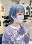 ウルフレイヤー/ショートウルフ/ハイトーンカラー/髪質改善