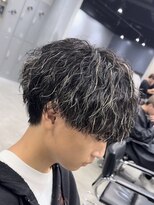 フィフス トウキョウ (fifth TOKYO) 渋谷緩め波巻きスパイラルパーママッシュメンズハイライト