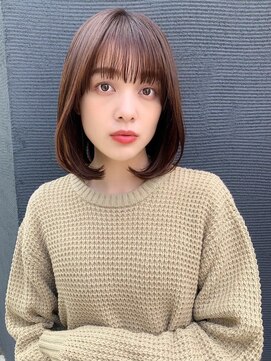 ニスル 町田店(NISURU) 似合わせカット/大人ガーリー/ダークアッシュ/着物/町田/町田駅