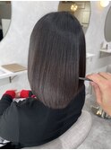 美髪ストレート
